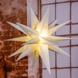 HI LED svítilna vánoční hvězda 58 cm (438387)