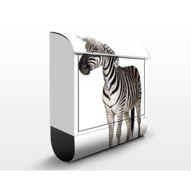 Poštovní schránka s potiskem Zebra