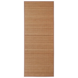 vidaXL Koberec bambus 100 x 160 cm hnědý