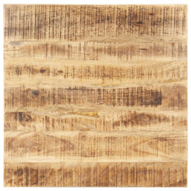 vidaXL Stolní deska masivní mangovníkové dřevo 25–27 mm 60 x 60 cm