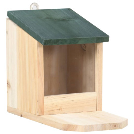 Domeček pro veverky 4 ks jedlové dřevo