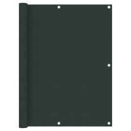 vidaXL Balkónová zástěna tmavě zelená 120 x 300 cm oxfordská látka (135004)