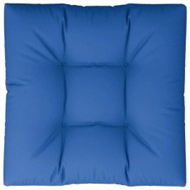 vidaXL Poduška na palety královsky modrá 80 x 80 x 12 cm textil (314409)