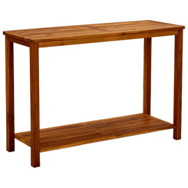 vidaXL Zahradní konzolový stolek 110x40x75 cm masivní akáciové dřevo (316406)