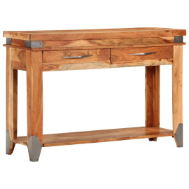 vidaXL Konzolový stolek 110 x 34 x 74 cm masivní akáciové dřevo (338469)