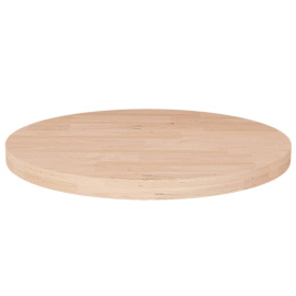 vidaXL Kulatá stolní deska Ø50x2,5 cm masivní dub bez povrchové úpravy (342902)