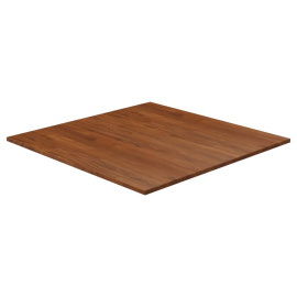 vidaXL Čtvercová stolní deska tmavě hnědá 80x80x1,5 cm ošetřený dub