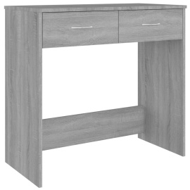 vidaXL Psací stůl šedý sonoma 80 x 40 x 75 cm kompozitní dřevo (815475)