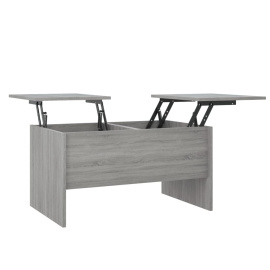 vidaXL Konferenční stolek šedý sonoma 80x50x42,5 cm kompozitní dřevo