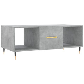 vidaXL Konferenční stolek betonově šedý 102x50x40 cm kompozitní dřevo