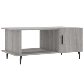 vidaXL Konferenční stolek šedý sonoma 90 x 50 x 40 cm kompozitní dřevo