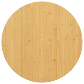 vidaXL Stolní deska Ø 70 x 1,5 cm bambus (352675)