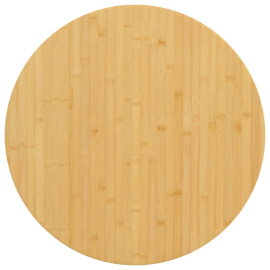 vidaXL Stolní deska Ø 70 x 4 cm bambus (352689)