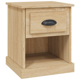 vidaXL Noční stolek dub sonoma 39 x 39 x 47,5 cm kompozitní dřevo