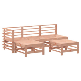 vidaXL 5dílná zahradní sedací souprava masivní dřevo douglasky (3186562)