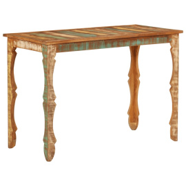 vidaXL Jídelní stůl 110 x 52 x 76 cm masivní recyklované dřevo (354996)