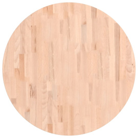 vidaXL Stolní deska Ø 80 x 1,5 cm kulatá masivní bukové dřevo (355911)
