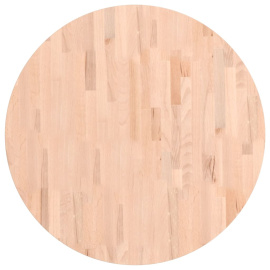 vidaXL Stolní deska Ø 80 x 2,5 cm kulatá masivní bukové dřevo (355918)