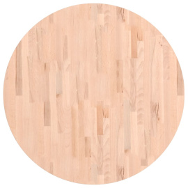 vidaXL Stolní deska Ø 90 x 2,5 cm kulatá masivní bukové dřevo (355919)