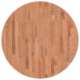 vidaXL Stolní deska Ø 80 x 1,5 cm kulatá masivní bukové dřevo (355932)