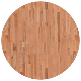 vidaXL Stolní deska Ø 90 x 2,5 cm kulatá masivní bukové dřevo (355940)