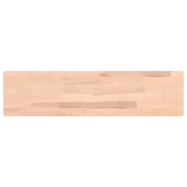 vidaXL Nástěnná police 80 x 20 x 1,5 cm masivní bukové dřevo (356011)