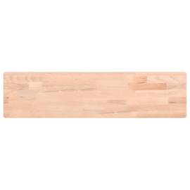 vidaXL Nástěnná police 80 x 20 x 2,5 cm masivní bukové dřevo (356015)