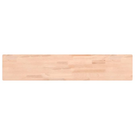 vidaXL Nástěnná police 100 x 20 x 4 cm masivní bukové dřevo (356020)