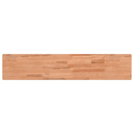 vidaXL Nástěnná police 100 x 20 x 4 cm masivní bukové dřevo (356032)