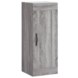 vidaXL Nástěnná skříňka šedá sonoma 34,5 x 34 x 90 cm kompozitní dřevo
