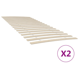 vidaXL Lamelové rošty postele s 34 lamelami 2 ks 90 x 200 cm (3203721)