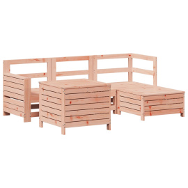 vidaXL 5dílná zahradní sedací souprava masivní dřevo douglasky (3250486)