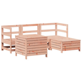 vidaXL 5dílná zahradní sedací souprava masivní dřevo douglasky (3250490)