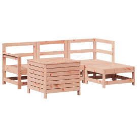 vidaXL 5dílná zahradní sedací souprava masivní dřevo douglasky (3250502)