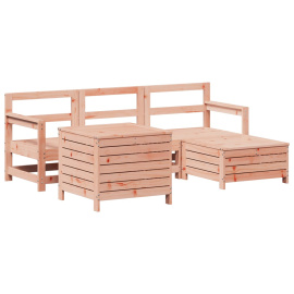 vidaXL 5dílná zahradní sedací souprava masivní dřevo douglasky (3250506)
